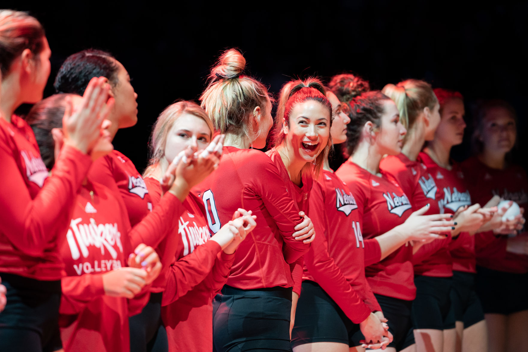 Nebraska Volleyball vs. Wisconsin Photo No. 1